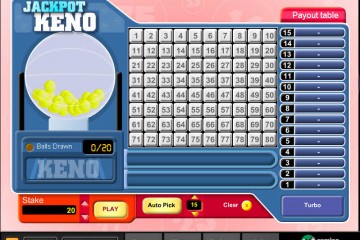 Jackpot Keno MCPcom 1x2Gaming