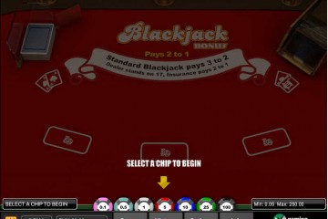 Blackjack Bonus MCPcom 1x2Gaming