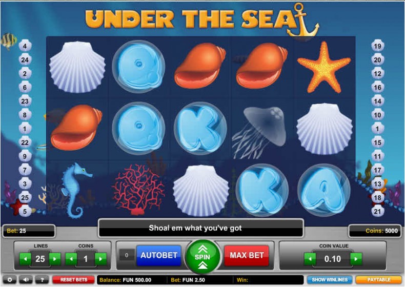 Under The Sea MCPcom 1x2Gaming