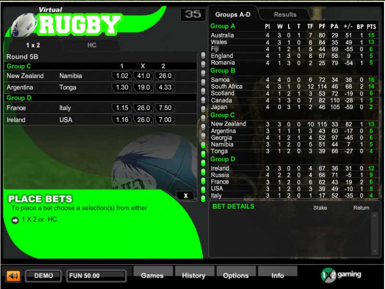 Rugby World Cup MCPcom 1x2Gaming