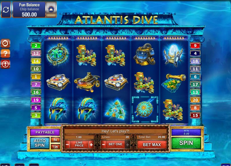 Atlantis Dive MCPcom Gamesos