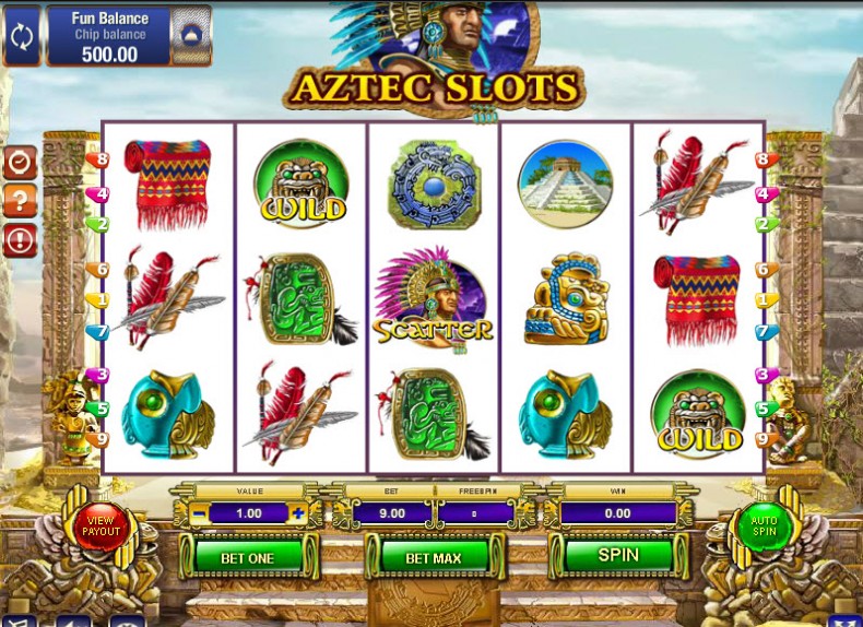 Aztec Slots MCPcom Gamesos