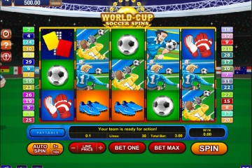 World-Cup Soccer Spins MCPcom Gamesos