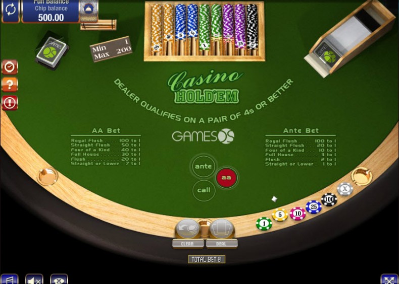 Casino Hold'em MCPcom Gamesos