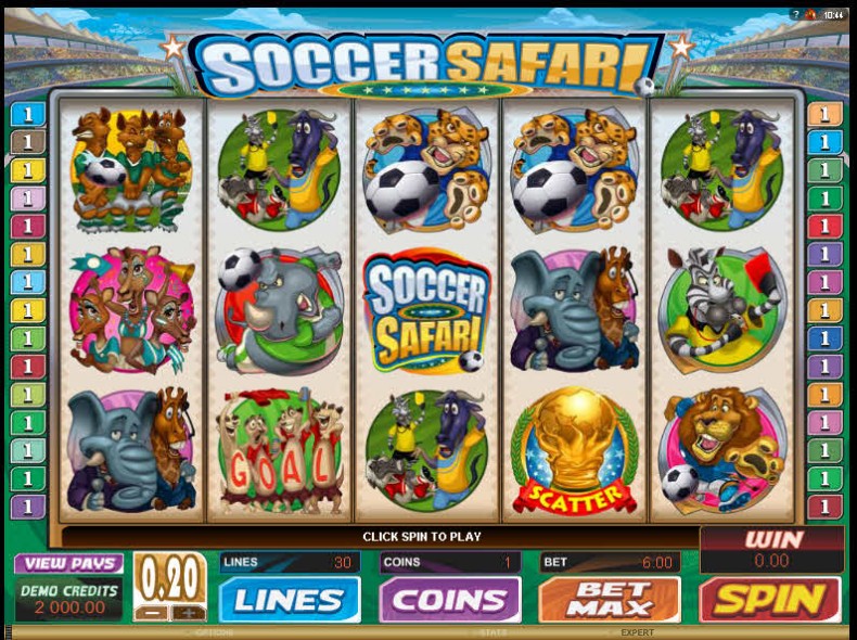Soccer Safari MCPcom Microgaming