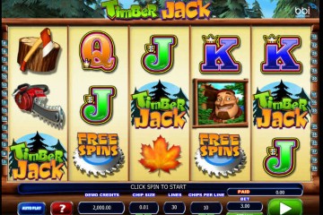 Timber Jack MCPcom Microgaming
