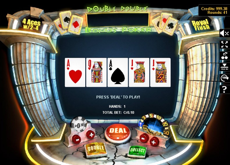 Double Double Bonus Poker MCPcom Slotland