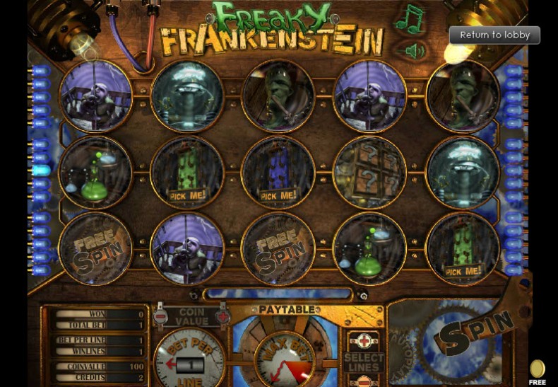 Freaky Frankenstein MCPcom TheArtofGames