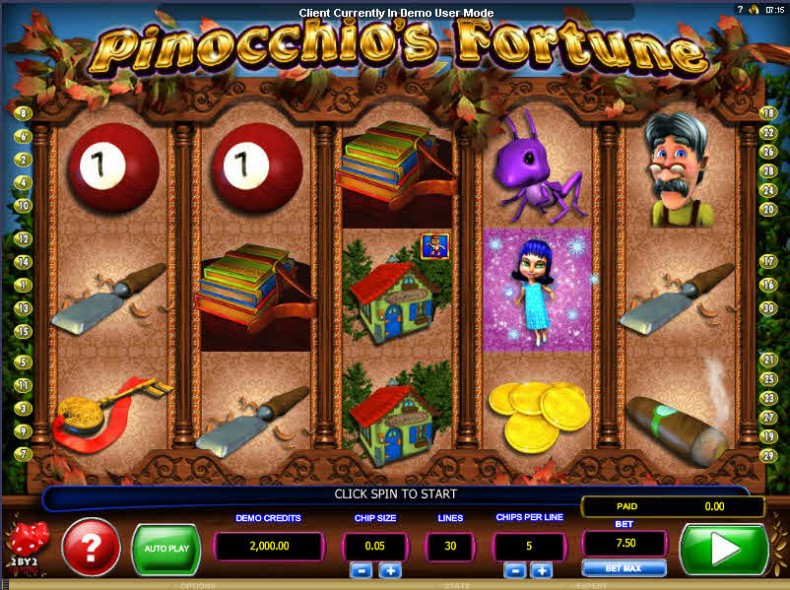 Pinocchio`s Fortune MCPcom