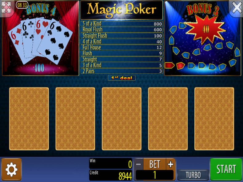 Magic Poker MCPcom Wazdan