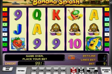 Banana Splash MCPcom NovomaticBanana Splash MCPcom Novomatic