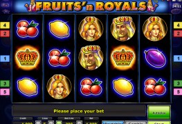 Fruits And Royals Deluxe MCPcom Novomatic