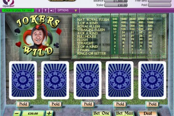 Jokers Wild MCPcom OpenBet