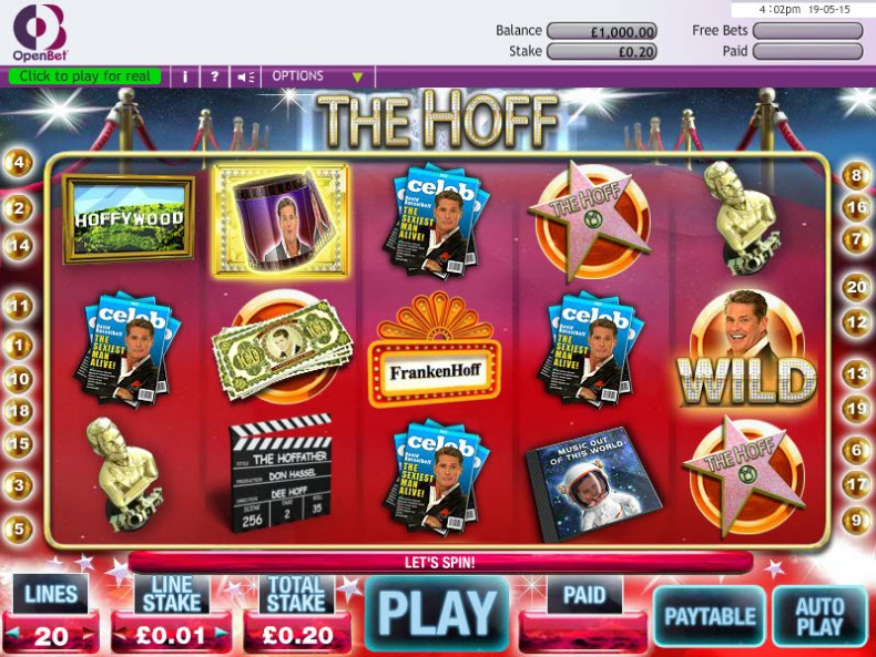 The Hoff Slot MCPcom OpenBet
