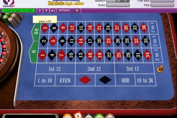 US Roulette Hi Roller MCPcom OpenBet