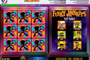 Funky Monkey Scratch Card MCPcom OpenBet