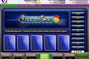 Jacks or Better Multihand MCPcom OpenBet