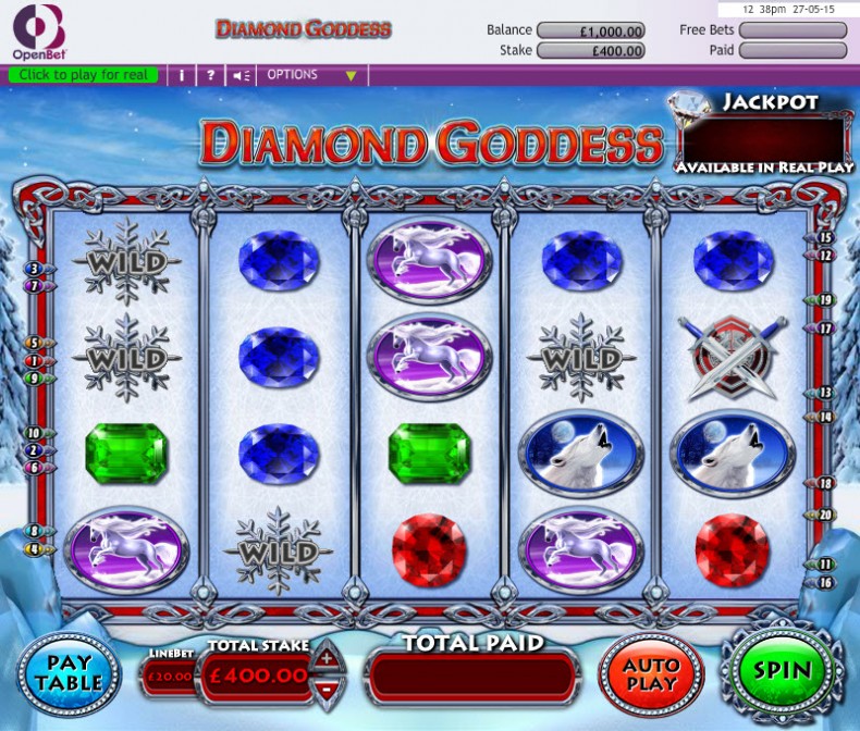 Diamond Goddess MCPcom OpenBet