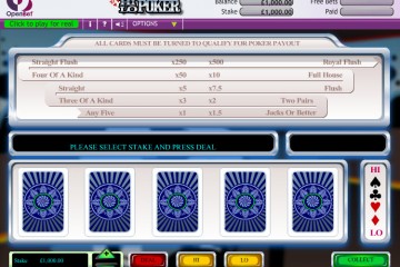 Hi Lo Poker MCPcom OpenBet