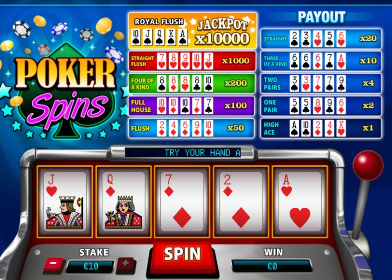 Poker Spins MCPcom PariPlay