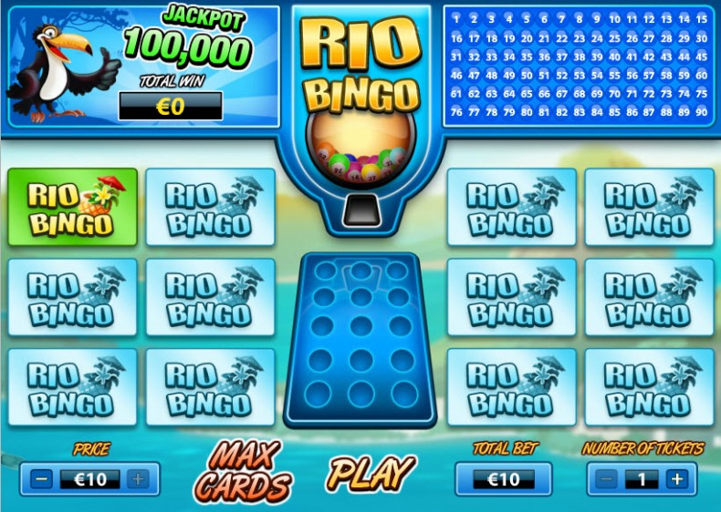 Rio Bingo MCPcom PariPlay