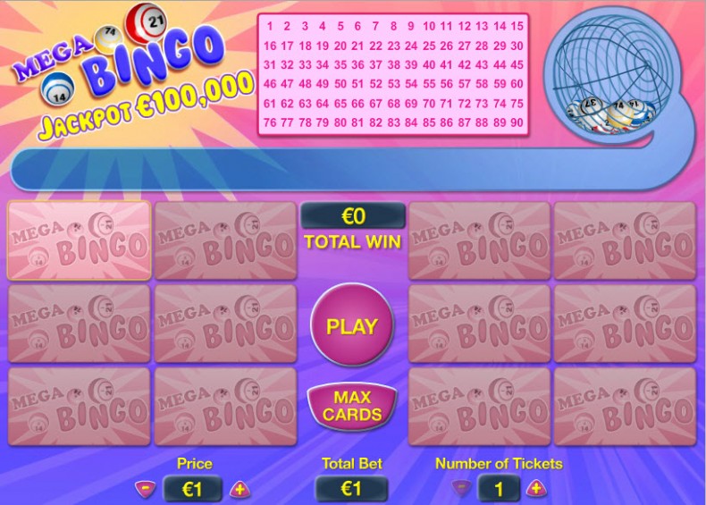 Mega Bingo MCPcom PariPlay
