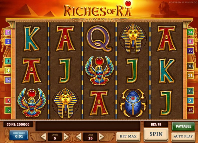 Riches of RA MCPcom Play'n GO