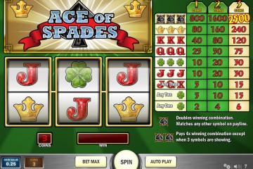 Ace of Spades MCPcom Play'n GO