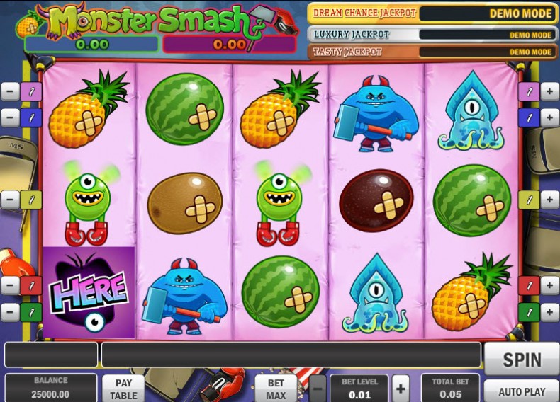 Monster Smash MCPcom Play'n GO