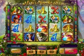 Alice in Wonderslots MCPcom Playson (Globotech)