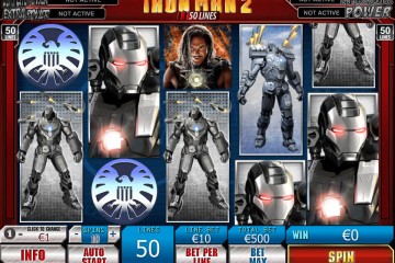 Iron Man 2 50 Lines MCPcom Playtech