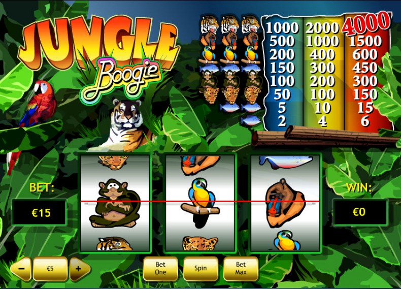 Jungle Boogie MCPcom Playtech