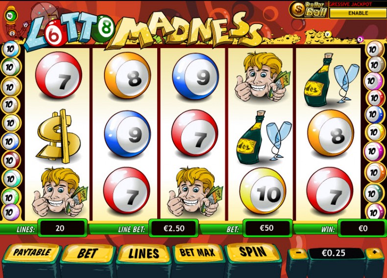 Lotto Madness MCPcom Playtech