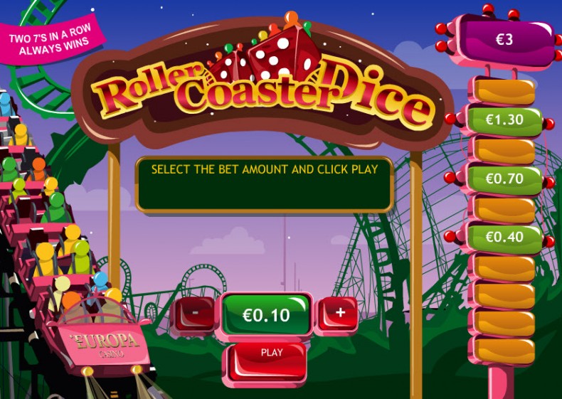 Roller Coaster Dice MCPcom Playtech