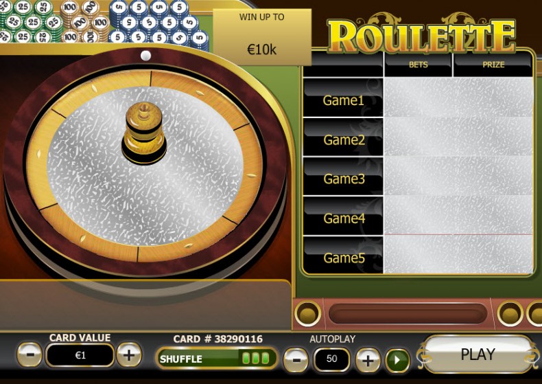 Roulette Scratch MCPcom Playtech