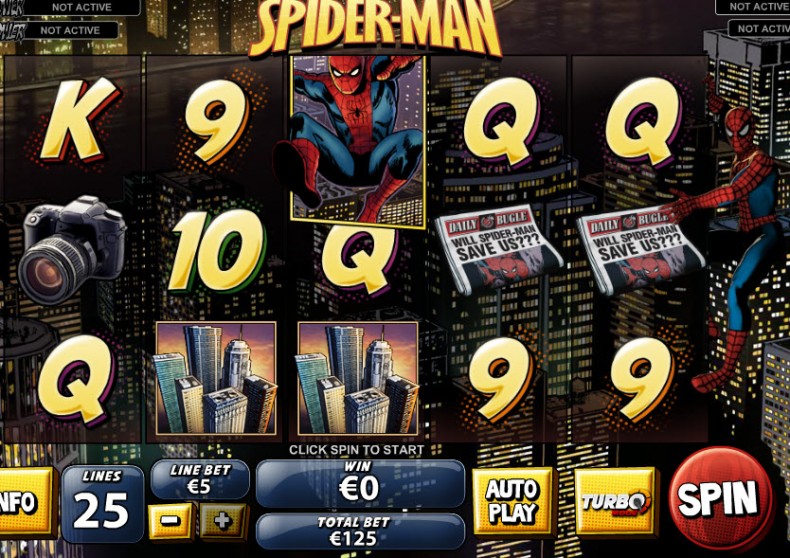 Spider-Man MCPcom Playtech