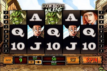 Cowboys & Aliens MCPcom Playtech
