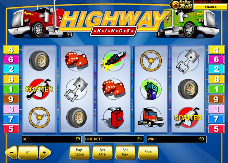 Highway Kings MCPcom Playtech