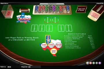Texas Hold ’em Bonus Poker MCPcom Amaya (Chartwell)