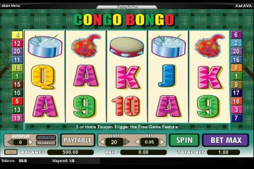 Congo Bongo MCPcom Cryptologic