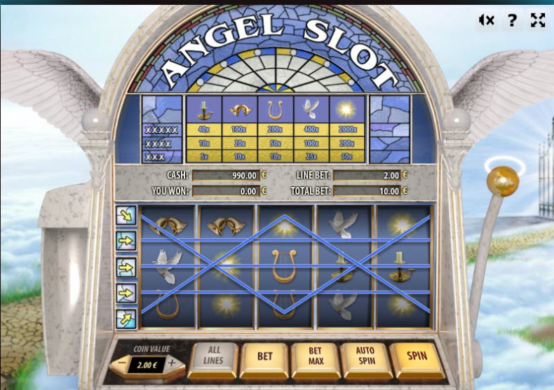 Angel Slot MCPcom Gamescale