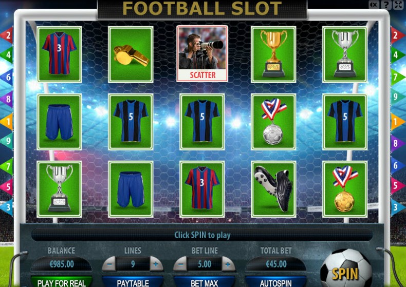 Football Slot MCPcom Gamescale