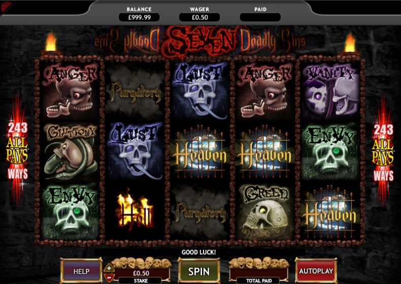 Seven Deadly Sins MCPcom Genesis Gaming