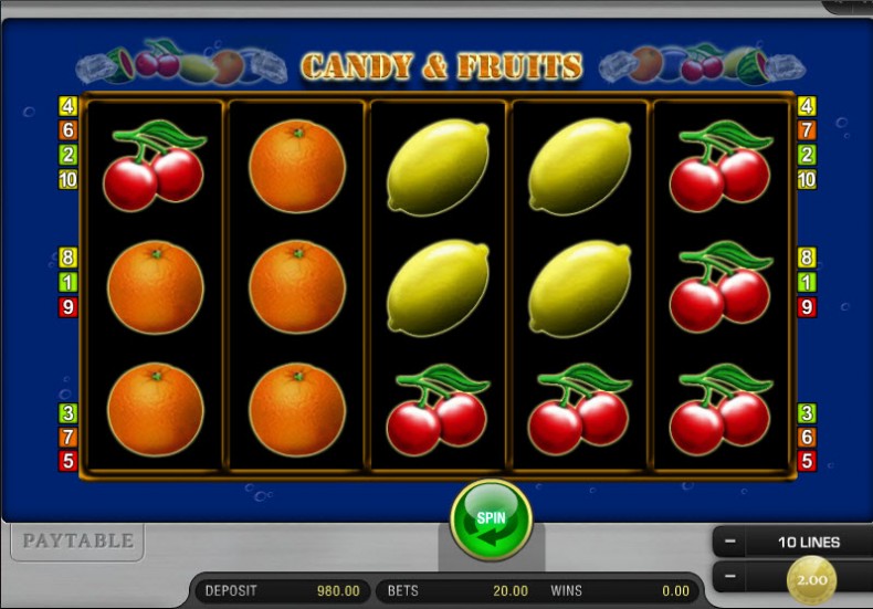 Candy & Fruits MCPcom Merkur Gaming
