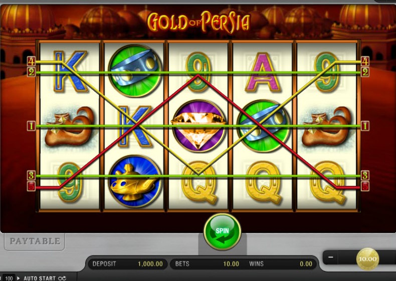 Gold of Persia MCPcom Merkur Gaming