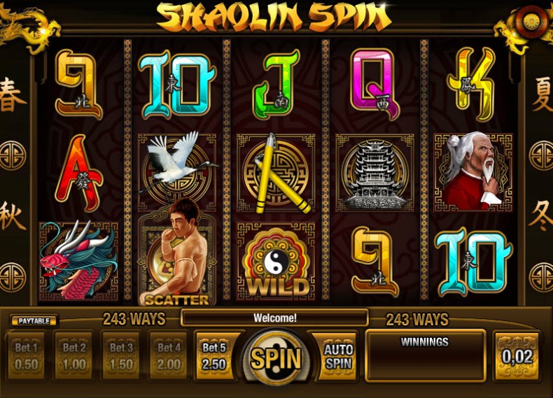 Shaolin Spin MCPcom iSoftBet