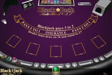 Blackjack Multi Hand Vip MCPcom iSoftBet