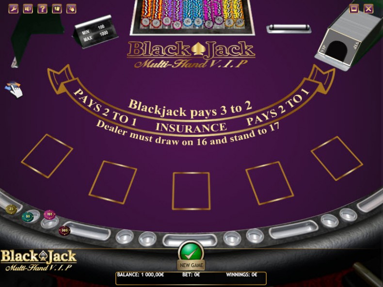 Blackjack Multi Hand Vip MCPcom iSoftBet