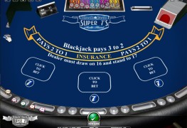 Blackjack Multihand Super Seven MCPcom iSoftBet