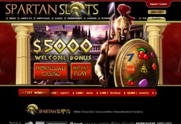 Spartan Slots Casino MCPcom home
